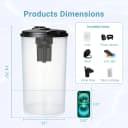 Plastic 6-Gallon AquaView 360 Aquarium Kit for Tropical Fish