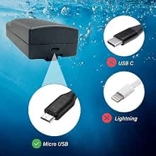 Plastic 6-Gallon AquaView 360 Aquarium Kit for Tropical Fish — LED Light