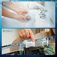 Plastic 6-Gallon AquaView 360 Aquarium Kit for Tropical Fish — Filter Cartridges