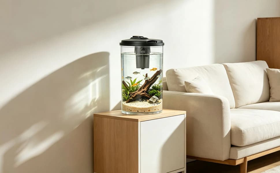Plastic 6-Gallon AquaView 360 Aquarium Kit for Tropical Fish — Q and A