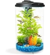 Plastic 6-Gallon AquaView 360 Aquarium Kit for Tropical Fish — collection imagery