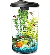 Plastic 6-Gallon AquaView 360 Aquarium Kit for Tropical Fish — collection imagery