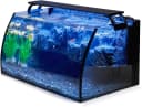 Horizon 8 Gallon LED Glass Aquarium Kit for Starters with 7W Power Filter Pump