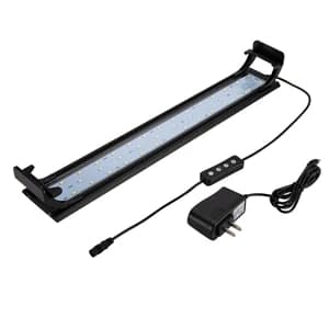 Horizon 8 Gallon LED Glass Aquarium Kit for Starters with 7W Power Filter Pump — 8 Gallon Glass Tank