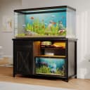 55-75 Gallon Fish Tank Stand with Power Outlets