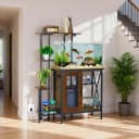20-29 Gallon Fish Tank Stand with Plant Shelf