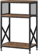 10 Gallon Aquarium Stand — 3-Tier Fish Tank Stand with Wheels