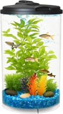 Plastic 6-Gallon AquaView 360 Aquarium Kit for Tropical Fish
