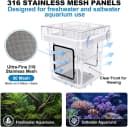 Aquarium Breeder Box for Fish Tank — 316 Stainless Mesh Fry Nursery
