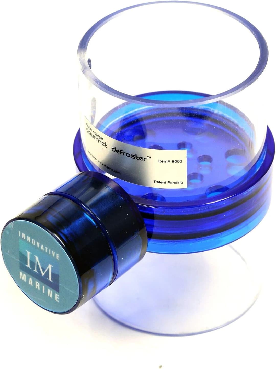 Gourmet Gadget Defroster PRO — Adjustable Frozen Fish Food Feeder and Feeding Ring