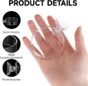 60mm Fish Tank Feeder Dish Aquarium Shrimp Feeder Dish with Suction Clear Fish Tank Feeding Bowl Round Clear