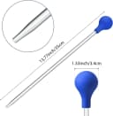 2 Sets Aquarium Coral Feeder Pipette — Long Syringe Feeding Tube Blue