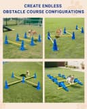 Dog Agility Course Backyard Set
