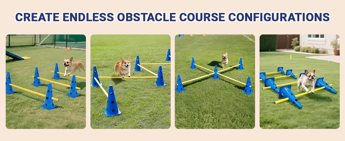 Dog Agility Course Backyard Set — product details