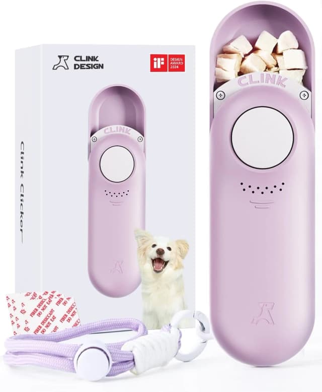 Dog Training Clicker and Dog Clicker with Treat Storage