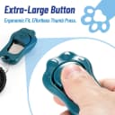 Dog Training Clicker 2 Pack with 3 Adjustable Volume and Wrist Strap