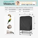 Bird Universal Pet Cage Cover Good Night