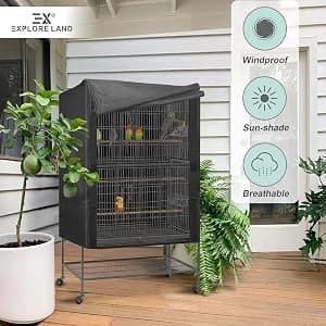 Bird Universal Pet Cage Cover Good Night — Outdoor pet cage cover