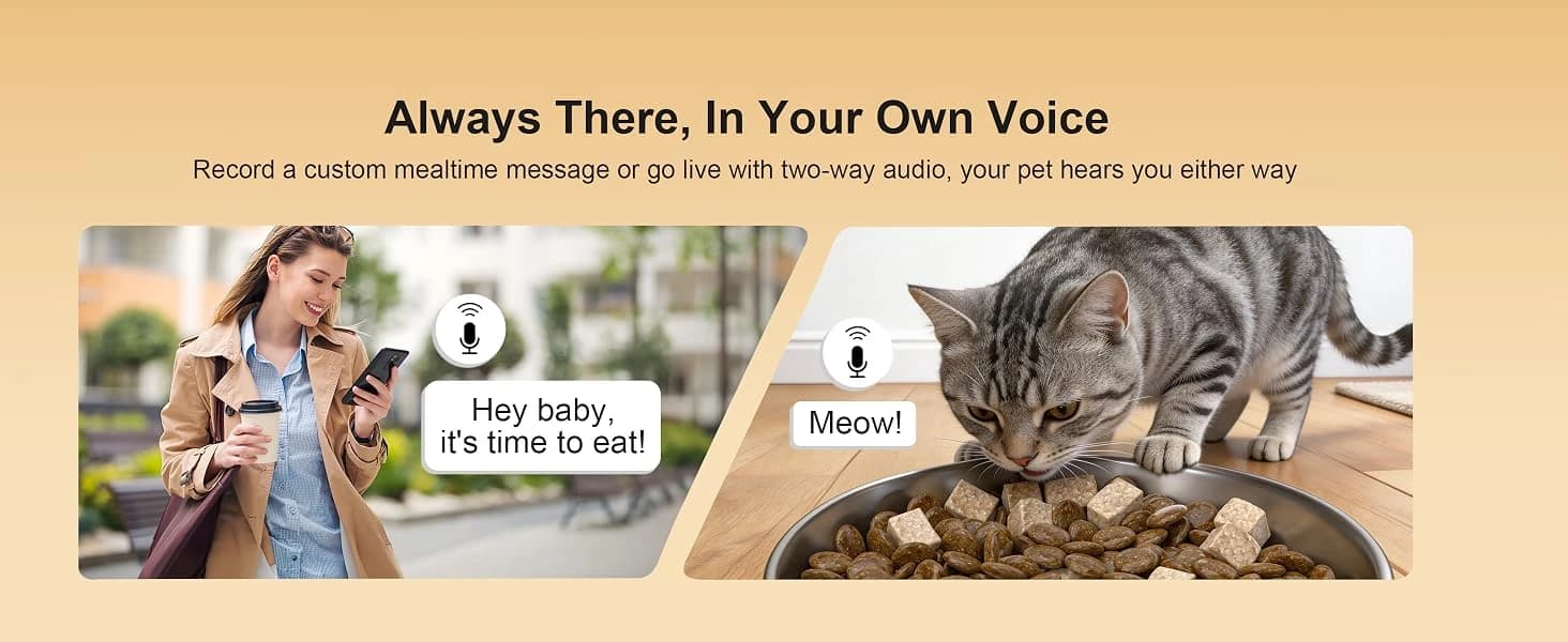 Automatic Cat Feeder with 2K Camera — product details