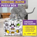 Sliders – Puzzle Toy for Indoor Cats – Treat Box Interactive Maze – Enrichment Feeder – Best Cat Toy Ever!