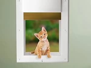 Genuine Power Pet Fully Automatic Pet Door from Brand. Pet Collar Operated — Unique Advanced Features