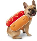 Hot Dog Costume for Dogs — Funny Hot Dog Dog Costume with Adjustable Fit