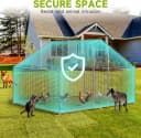 Large Walk-in Chicken Coop with Chicken Run