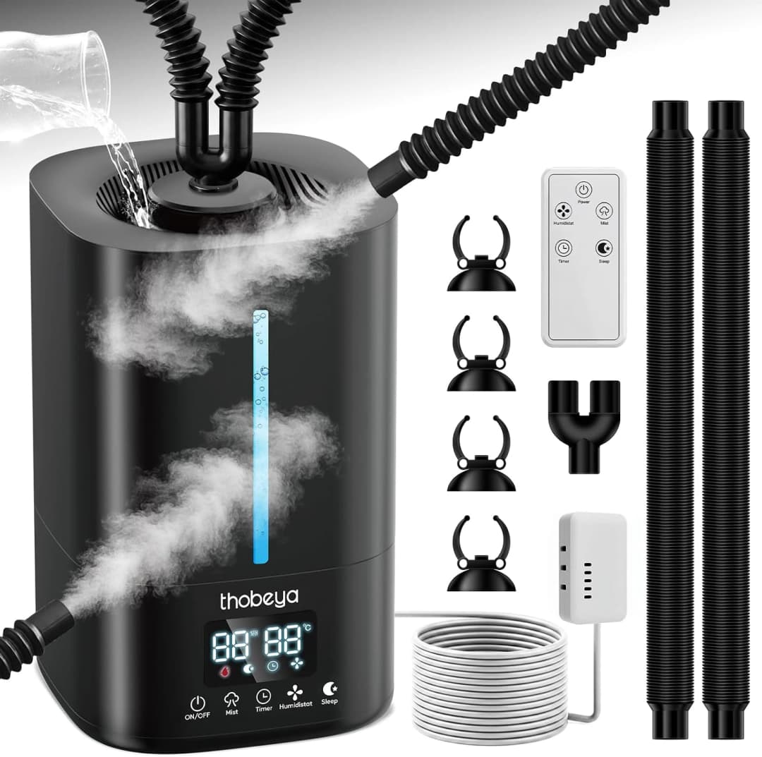 1.32 Gal / 5L Reptile Fogger Humidifier with Dual Hose