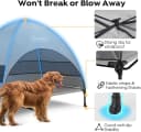 Outdoor Dog Bed with Canopy — Cooling Elevated Dog Shade for Outside