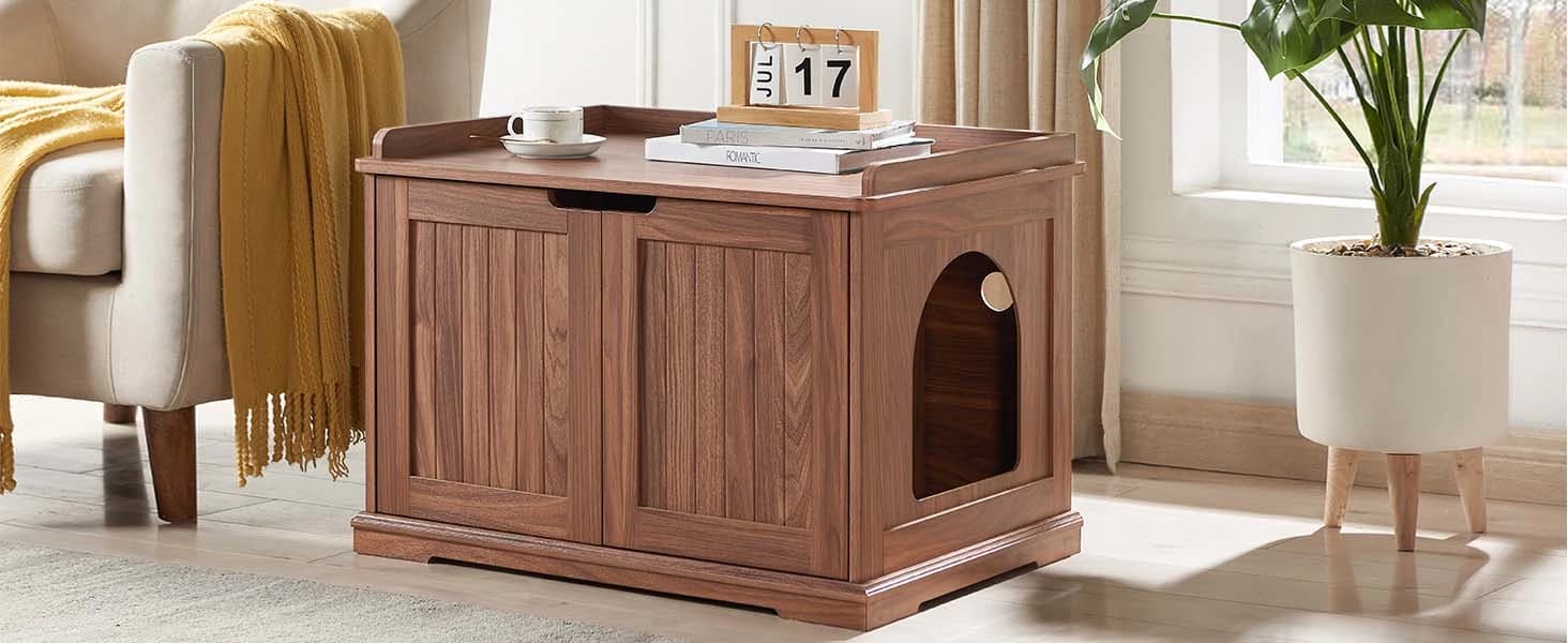 Cat Litter Box Enclosure Furniture — collection imagery