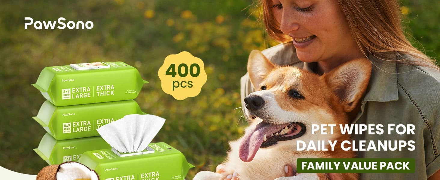 Hypoallergenic Pet Wipes for Dogs — product details