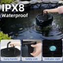 Submersible Pond Filter with Powerful 18W UV Light for Pond Algae Control