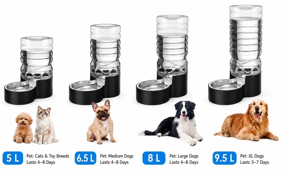 2.5 Gal Gravity Dog Water Dispenser — product details