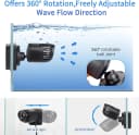 Mini Wave Maker for 15-40 Gallon Aquarium with Magnetic Mount Quiet Powerhead for Saltwater and Freshwater Fish