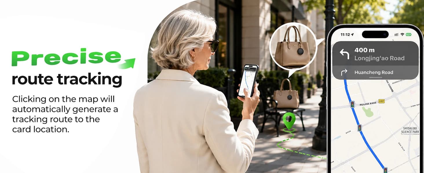 2026 Air Tags 4 Pack Tracker Tag for Android and iOS - Bluetooth Tracker with IP68 Waterproof — collection imagery