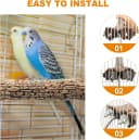 Heated Bird Perch for Cage Bird Thermo Perch Warmer Cage Heater for African Grey — Parakeets