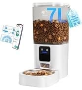 Automatic Cat Feeder with 2K Camera: 5G WiFi Automatic Dog Feeder with Night Vision — collection imagery
