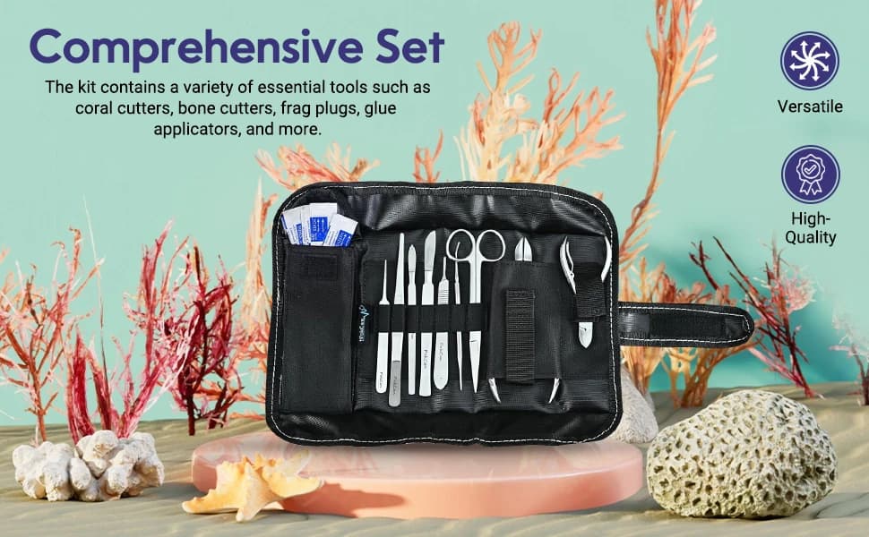 Premium Coral Fragging Kit — Complete Coral Propagation and Fragging Set — product details