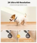 2K Pet Camera Treat Dispenser