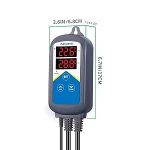 ITC-306A WiFi Aquarium Thermostat with Two Probes only for Heater — collection imagery