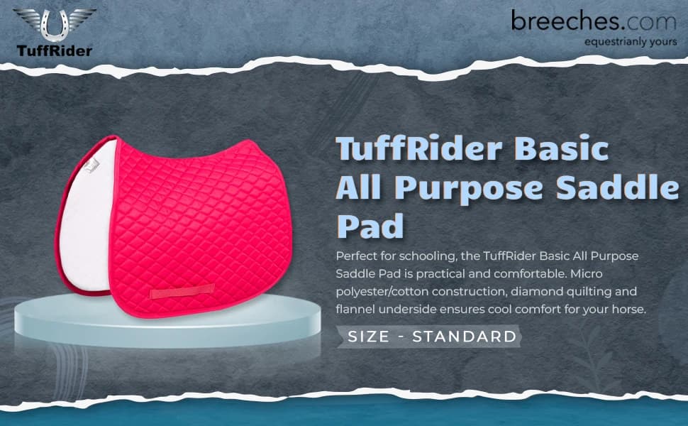Basic All Purpose Horse Riding Saddle Pad — product details