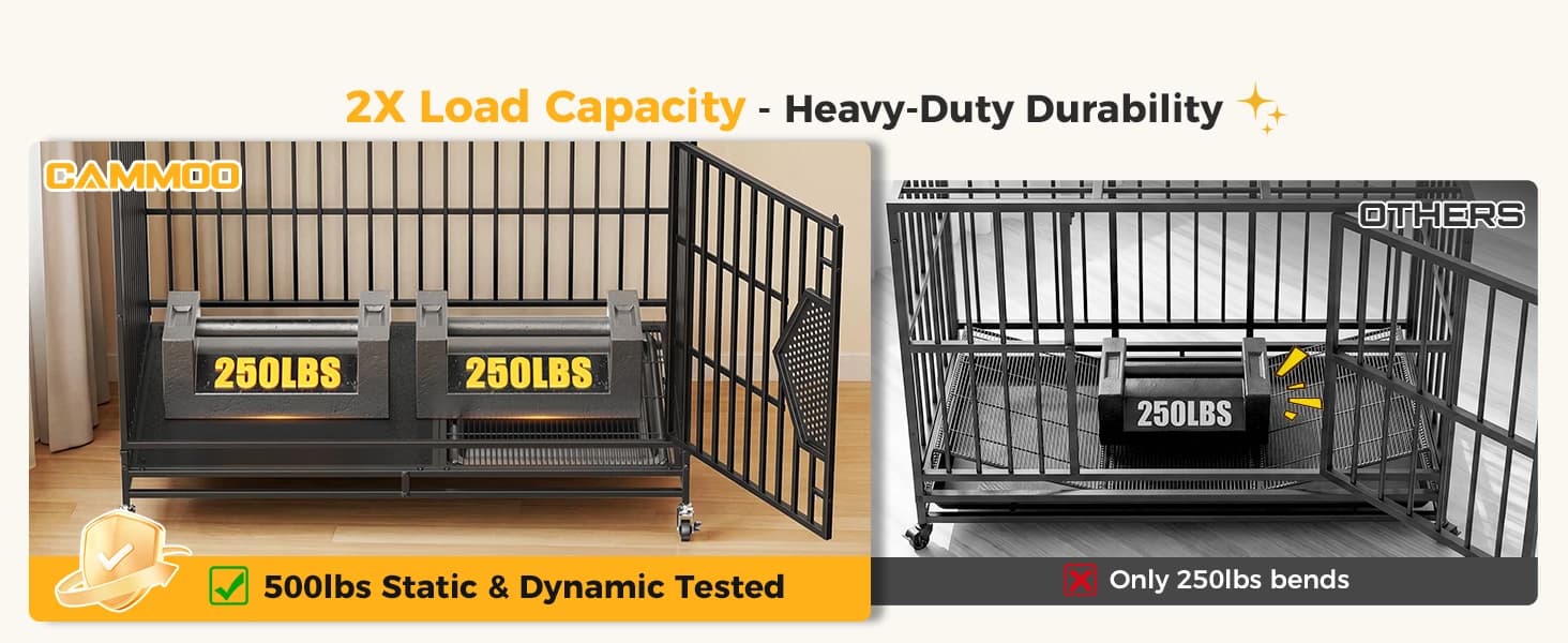 48'' Heavy Duty Dog Crates for Large Dogs — collection imagery