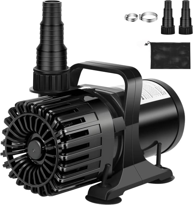 1800 GPH Pond Pump — 100W for Fish Ponds
