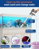 Aquarium Gravel Cleaner Vacuum Fish Tank Cleaner Tools Kit