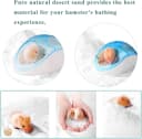 Hamster Bath Sand — 7.7lb Dust Free Desert Sand or Potty Litter Sand for Hamster Chinchillas Gerbil Syrian Mice