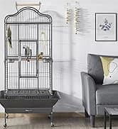 64-Inch Open Top Bird Cage for Parakeets and Cockatiels — collection imagery