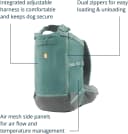 Hitch Hiker Dog Backpack Carrier
