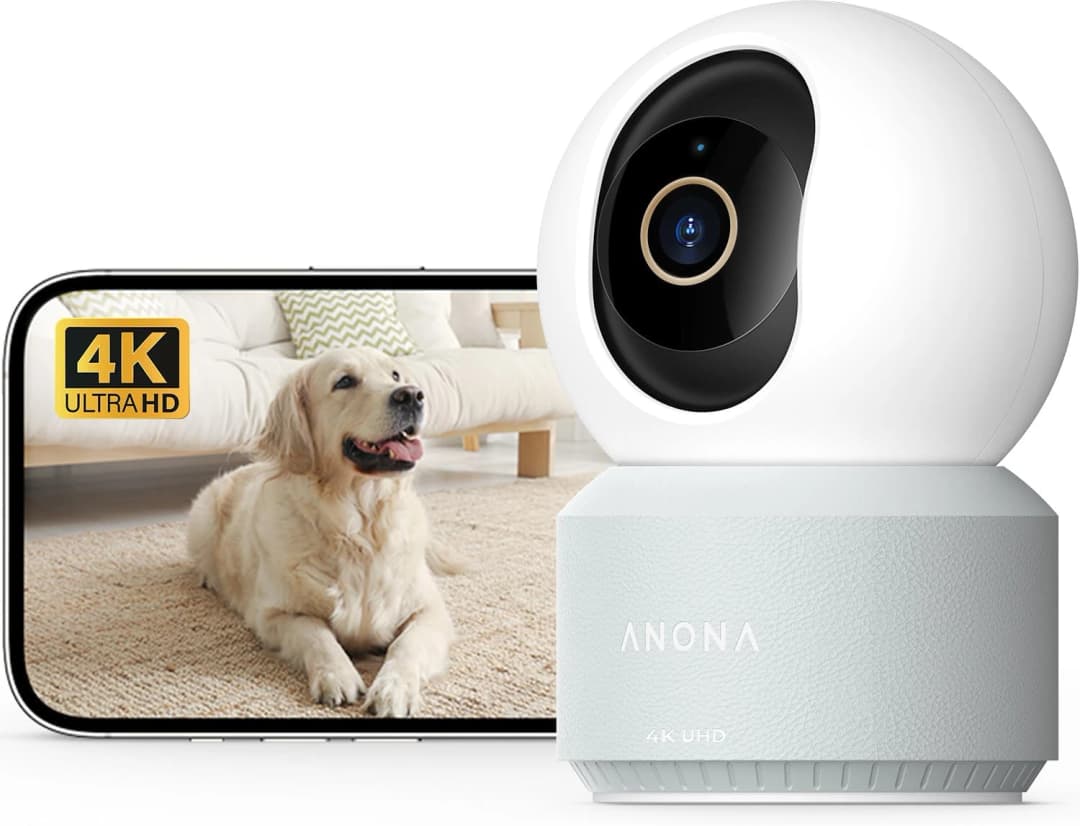 Pano 4K UHD Indoor Camera — Pet/Dog Security Camera with Phone App