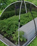 5 * 7ft Pond Cover Dome — Garden Pond Net Pond Mesh Tent with Ropes