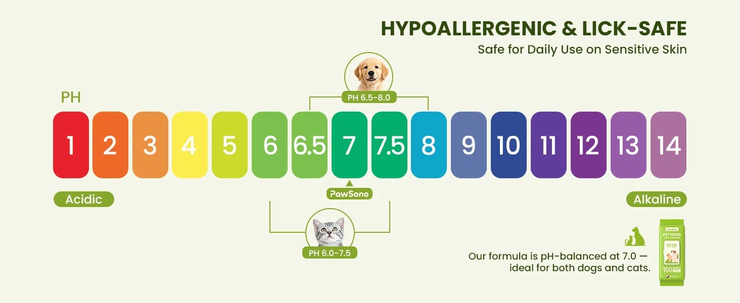 Hypoallergenic Pet Wipes for Dogs — product details